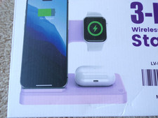 3 in 1 Wireless Charging Station for phone pods watch and more p12