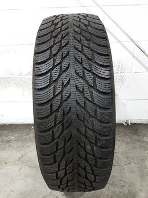 1x P245/65R17 Nokian Hakkapeliita R3 SUV 11/32 111 R Used Tire 2456517
