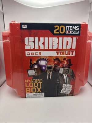Skibidi Toilet Mystery Loot Box 20 Items Inside Series 1 NEW