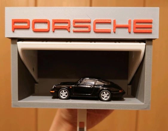 Мини гаражный держатель для ключей с открывающейся дверью — дисплей в масштабе 1:64 - Изображение 2 из 4