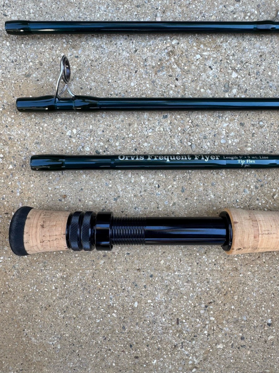 ORVIS Frequent Flyer 909 9' 9wt. 7p Fly Fishing Rod and ORVIS CFO
