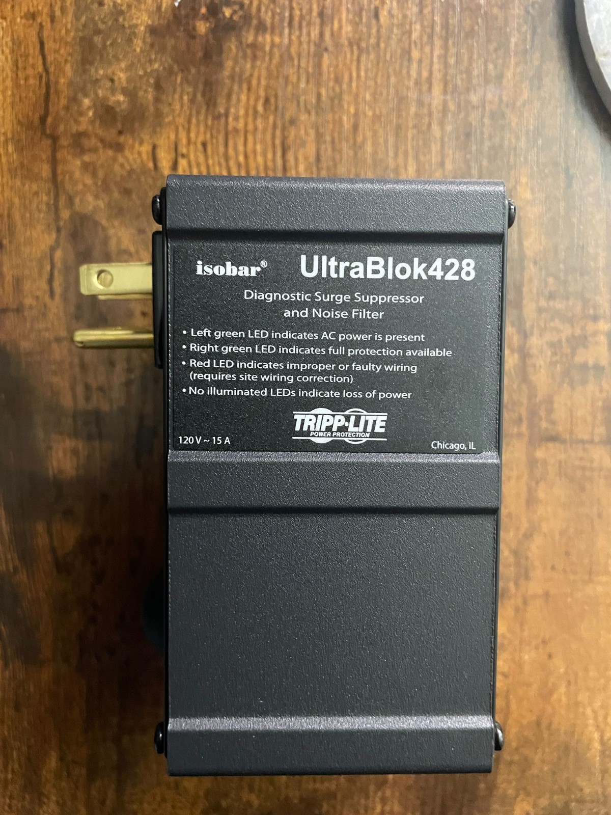 Tripp Lite ULTRABLOK 2-Outlets Surge Protector