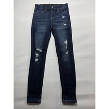 NWT Vervet Women's Distressed Ankle Skinny Fit Jeans - Sz 24 25x26.5 