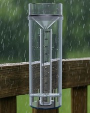 Precise Rain Gauge with Mounting Bracket For All Weather Conditions