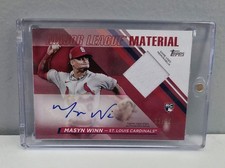 2024 Topps Series 2 - MLM Auto #MLMA2-MW Masyn Winn /25 (RC, AU)