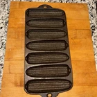 VTG Wagner Ware cast iron corn stick pan "Krusty Korn Kobs" pan