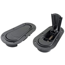 Aerocatch Black Below Panel Non Locking Quick Release Bonnetboot Pin Catches