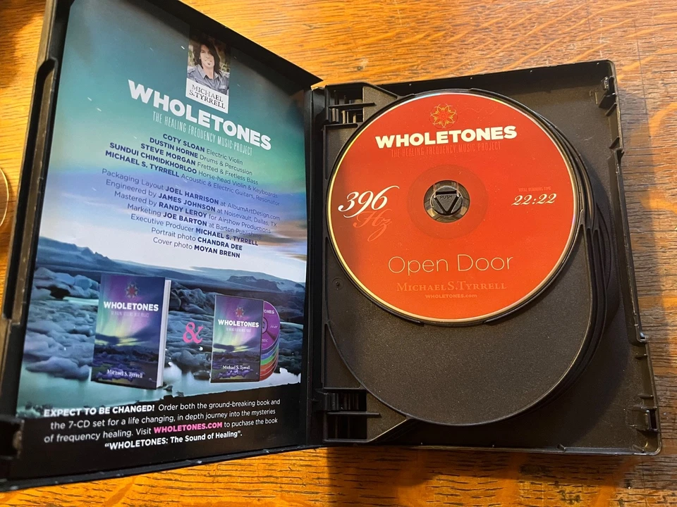 WHOLETONES Healing Music Project 7 CDs audio Michael Tyrrell - Image 3 of 4