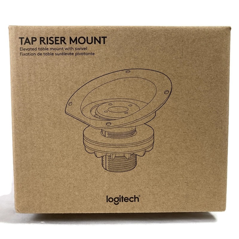Logitech Tap Riser Mount Assembly Elevated Table Mount with Swivel ...