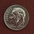 2015 D  Roosevelt Dime - Actual coin - Free shipping.