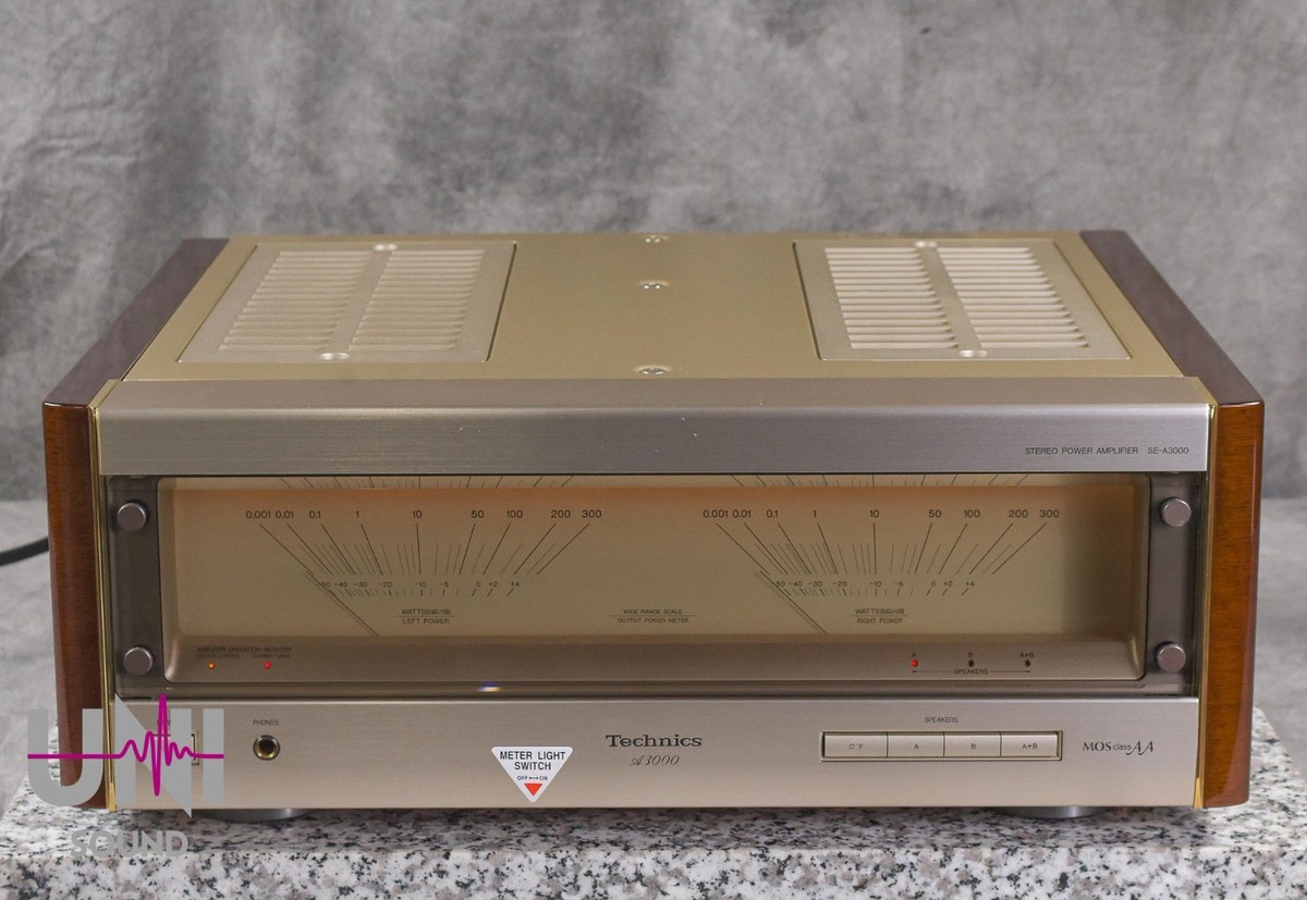 Technics SE-A3000 Stereo Power Amplifier in Very Good Condition | eBay