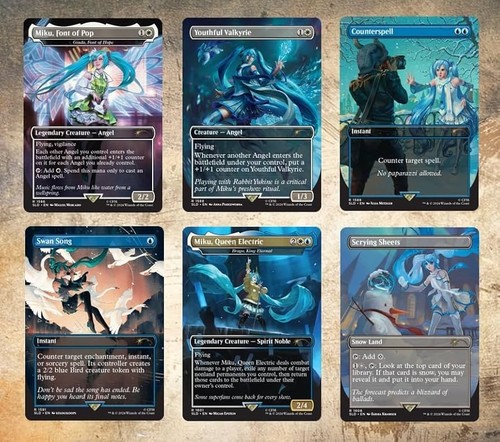 Magic the Gathering Secret LAIR X Hatsune Miku: Sensazione digitale