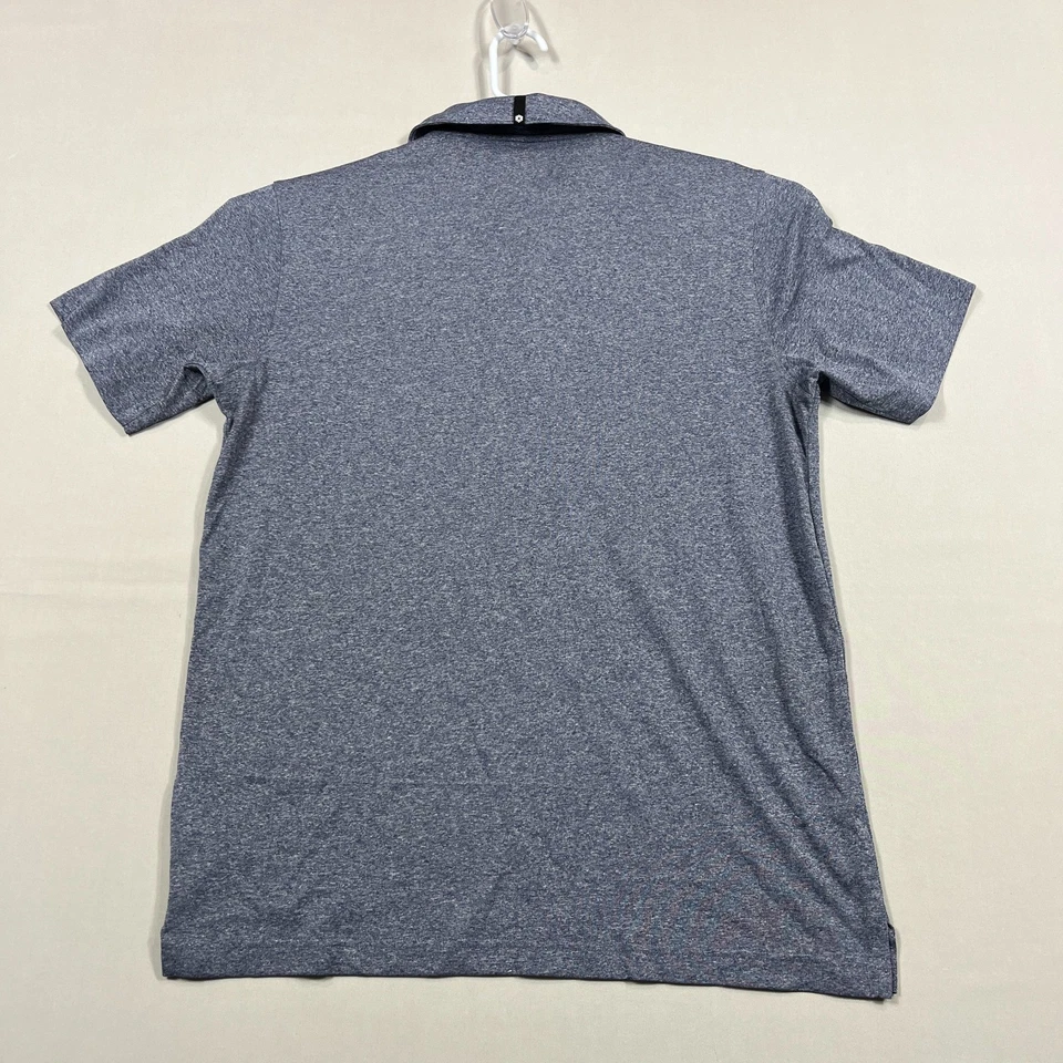 Puma Golf Polo Shirt Blue Lightweight Short Sleeve Mens Large L - image 2 of 4