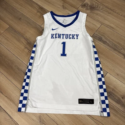 Kentucky Wildcats Nike Elite Swingman Basketball Jersey Large #1 Devin Booker A+ - Image 1 of 4