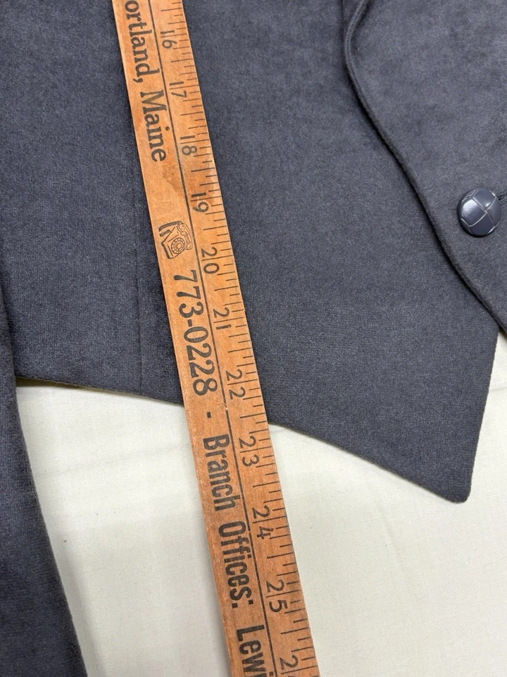 Jaqueta esportiva ocidental bordada preta Pagano West masculina 44R preta bolero vintage - Imagem 4 de 4