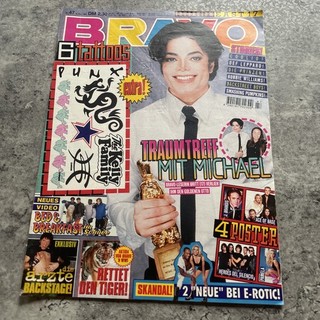 BRAVO Heft Nr. 47/1995 Michael Jackson ohne Beilagen