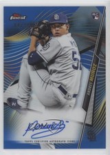 2020 Topps Finest Blue Refractor 47/150 Andres Munoz #FA-AMU Auto 0a4s
