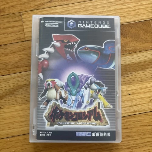 Pokemon Colosseum Nintendo Gamecube Japanese Complete