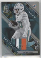 2023 Panini Spectra Sunday Spectacle Neon Splatter Prizm 3/8 Tyreek Hill 1s73