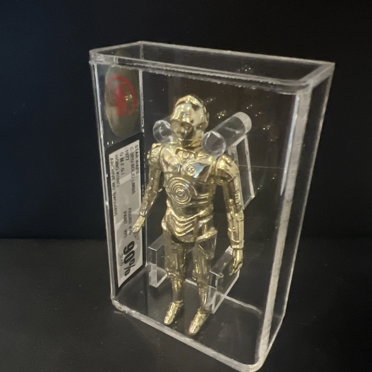 Figurine Vintage Star Wars – C-3PO, 1977, Arti Fissi Par Hasbro
