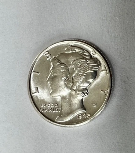 1942 P Mercury Dime - Uncirculated