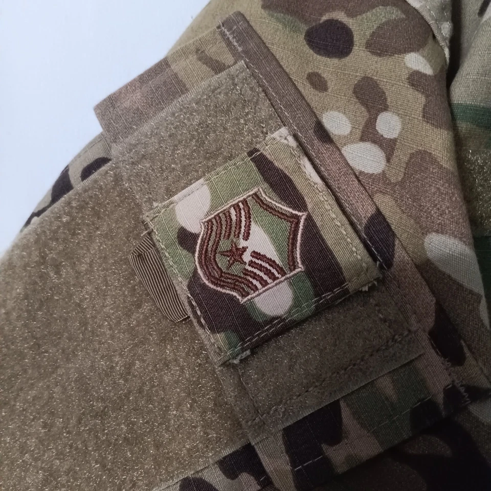 Propper Mens M Camo Tactical Military Hunting Shirt Woodland Forest - Image 4 of 4