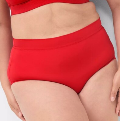 Lane Bryant   Lipstick Red Comfort Bliss Full Brief Panty Plus Size 14/16, 1X