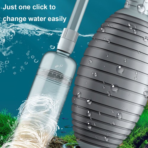 Aquarium Tank Vacuum Siphon Gravel Cleaner Pump Water Change Safe for Fish NEW - Picture 7 of 10