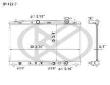 Radiator Koyo A2817