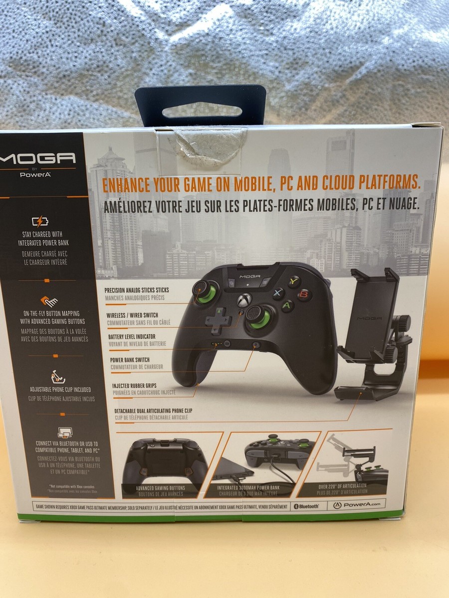 powera-moga-xp5-x-plus-  MOGA XP5-X+ Bluetooth Controller Power Bank Xbox Samsung Android New Authentic display picture 1