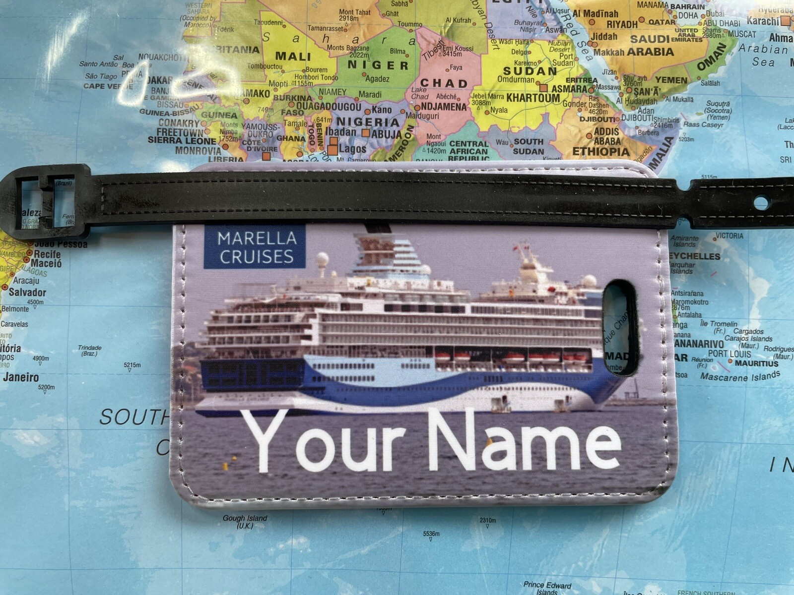 Personalised Marella Cruise Luggage Tag , Explorer 1 & 2 , Discovery
