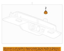 GM OEM 15-24 Acadia Rear Lamps Tail Lamps-Tail Lamp Nut 11546446