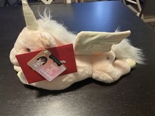 FAO Schwarz Pink Sparkle Unicorn Plush Cuddly Stuffed Animal 14 Adopt A Pets