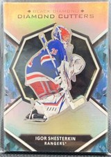 2021-22 Upper Deck Black Diamond Cutters Igor Shesterkin New York Rangers #DC-IS