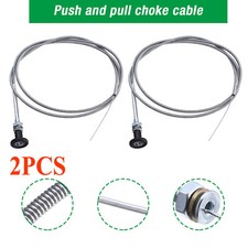 2pcs 237 Universal Push Pull Choke Cable 63 Inner 60 Conduit 2 34 Travel