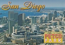 Petco Park, Padres Baseball Stadium and San Diego, California Downtown Skyline