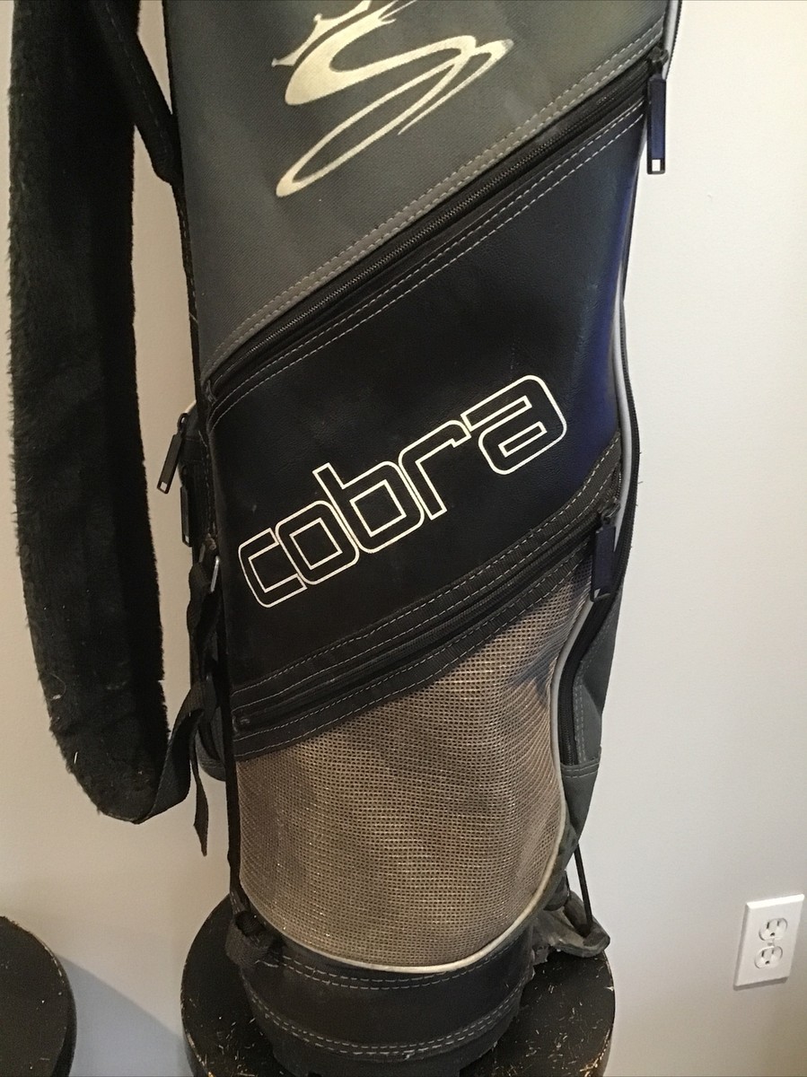 COBRA GREG NORMAN Golf Stand Bag 6-way w/ Rain Cover | eBay Australia