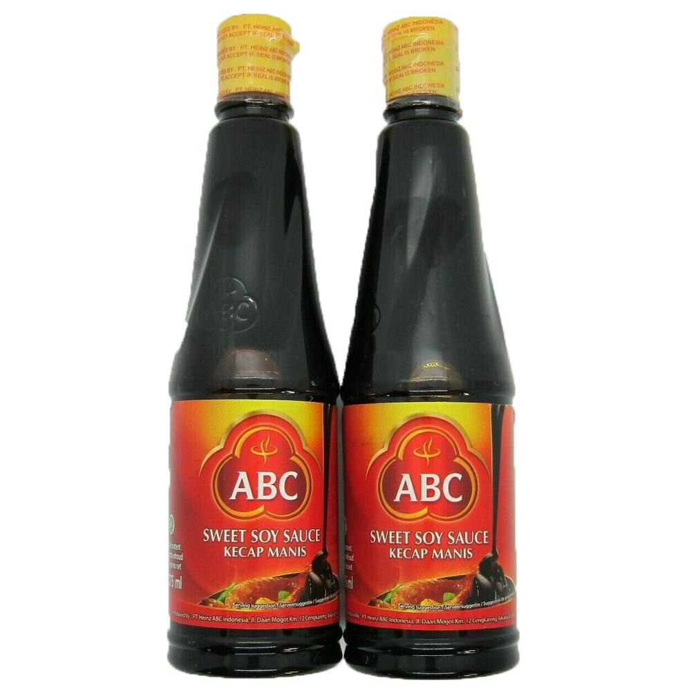ABC Sweet Soy Sauce Kecap Manis 275ml (Pack of 2)