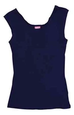 Jenni by Jennifer Moore Womens August Table Ribbed Tank Pajama Top Purple XS