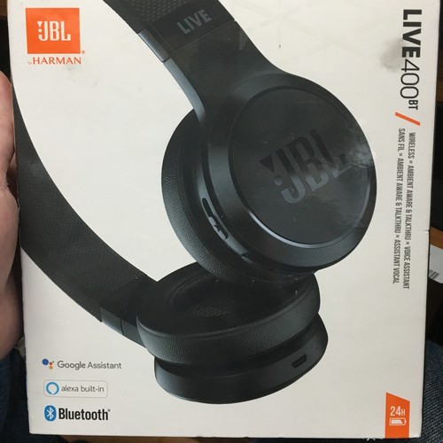 JBL Harman Live 400 BT Headphones Wireless Google Alexa Bluetooth | eBay