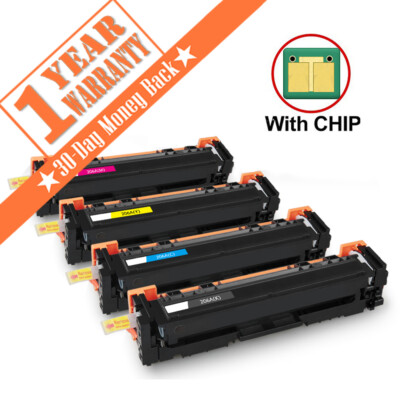 4PK 206A W2110A With Chip Color Toner for HP LaserJet Pro M255 M255dw M283 M282