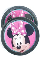 Disney Minnie Mouse Round Lunch Paper Plates (16 Pieces) By Designware on sale Disney Minnie Mouse Round Lunch Paper Plates (16 Pieces) By Designware on sale