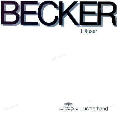Jürgen Becker - Häuser LP (VG/VG) .