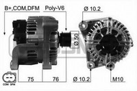 Messmer Lichtmaschine Generator 150A 14V FüR BMW 5Er 520I 525I 530I 3.0D 3.0I