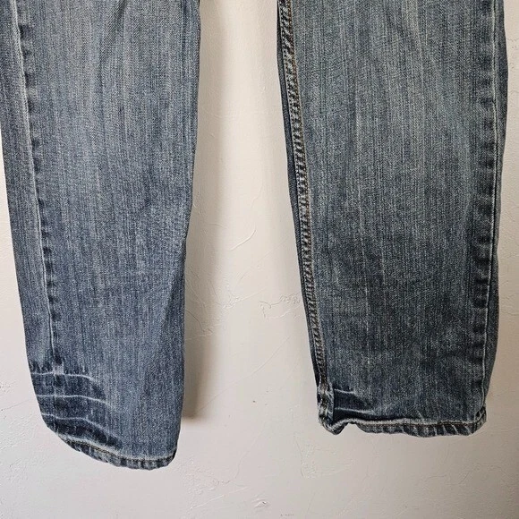 Billabong Jeans Boys 24" Waist 10 The Point Straight Leg Medium Wash Denim — 第 4/4 张图片