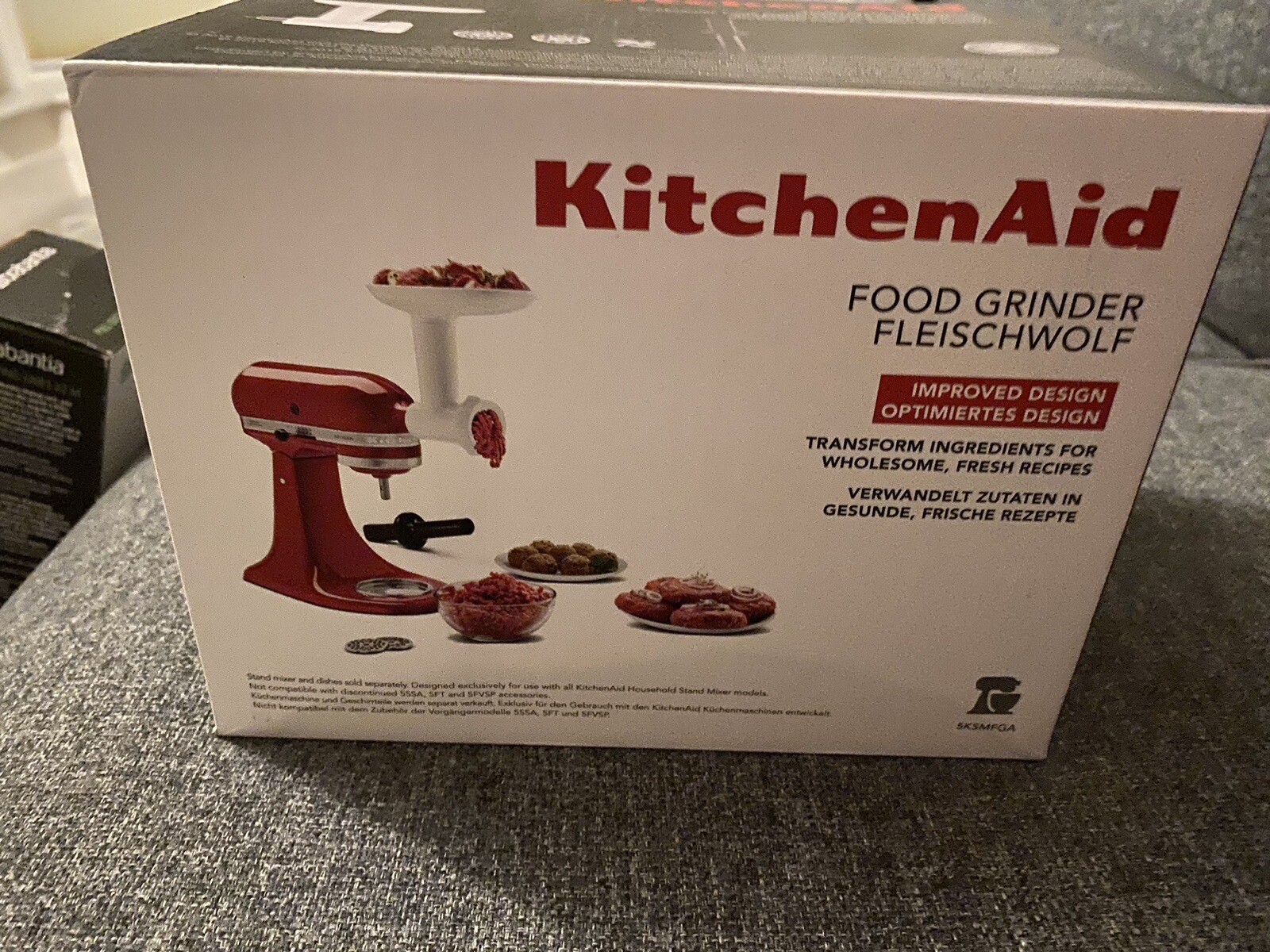 KitchenAid Metal Food Grinder (5KSMFGA) New In Box 5413184410001 eBay