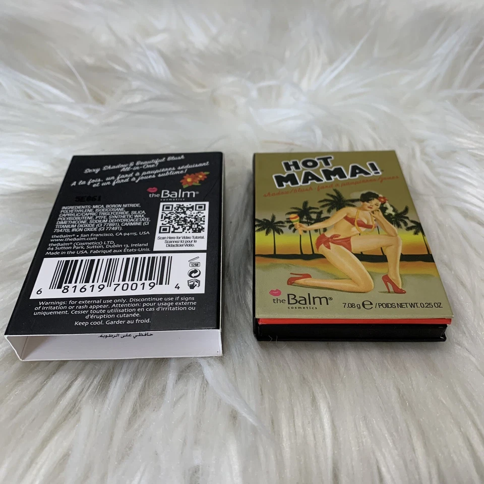 The Balm Hot Mama Sexy Shadow Blush All-in-One 0.25 Oz New In Box - Image 4 of 4