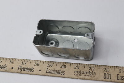 UMI Drawn Electric Box Deep Handy Box 1 7/8'' x 1/2'' Steel DHB-1-50