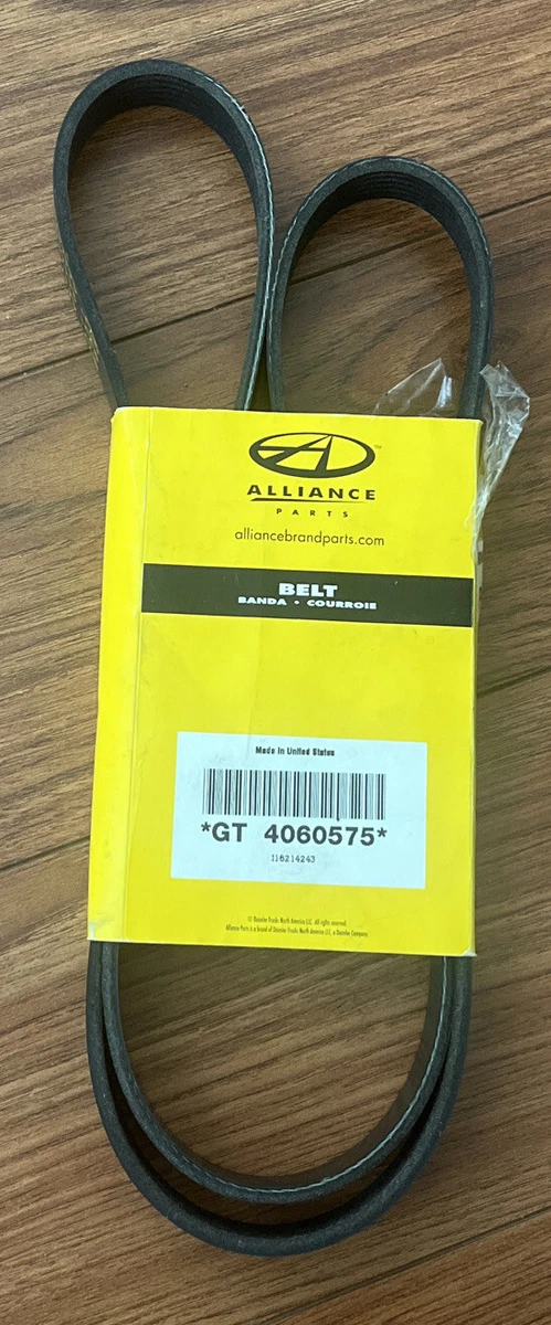 NEW 4060575, 4060574 Serpentine Belt- Alliance Parts GT4060575 | eBay