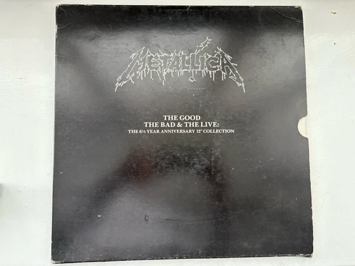 Metallica The Good The Bad The Live Collection Vinyl Lp Rare Vintage Grail UK